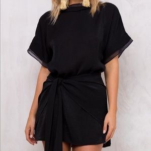 Princess Polly Shimmers Wrap Dress